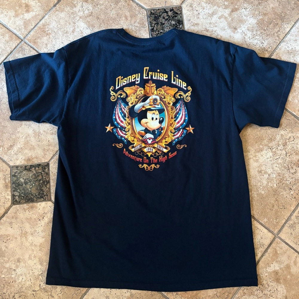 Disney Cruise Line Dark Blue Tee
